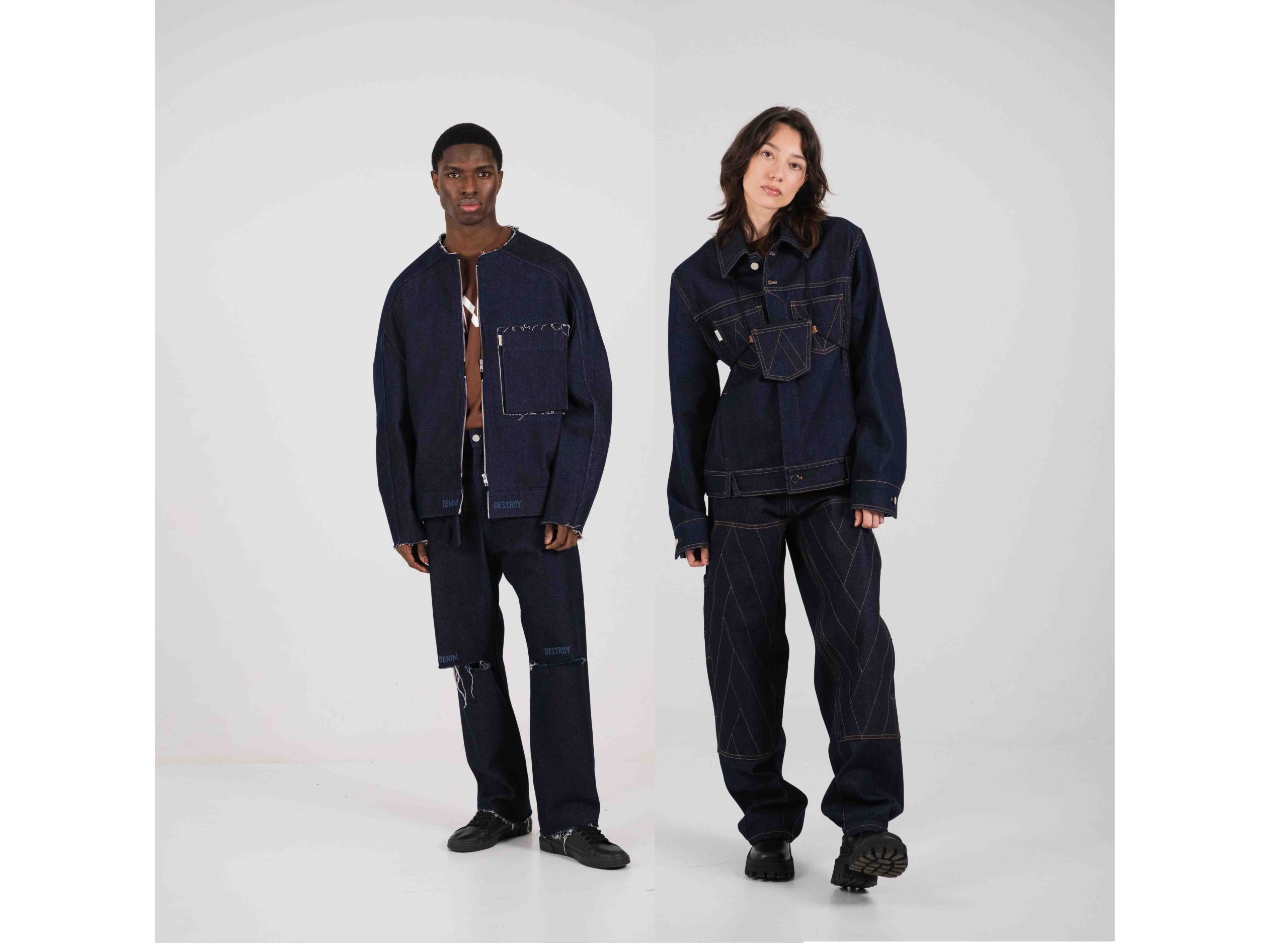 Mode : le denim chic à « l’ANVI » de Gregory Ebongue