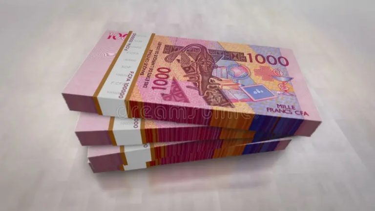 billets de francs CFA d’Afrique de l’Ouest